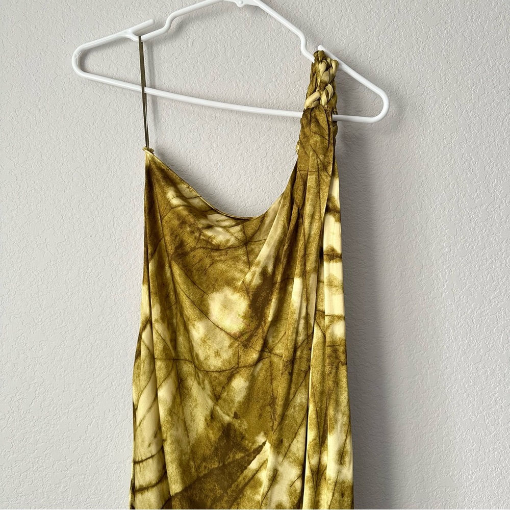 New $119 Zara Asymmetric Khaki Dress Limited Edition 3272/166 XS Small Large XL - Picture 9 of 15